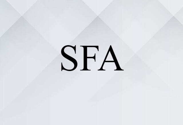 SFA