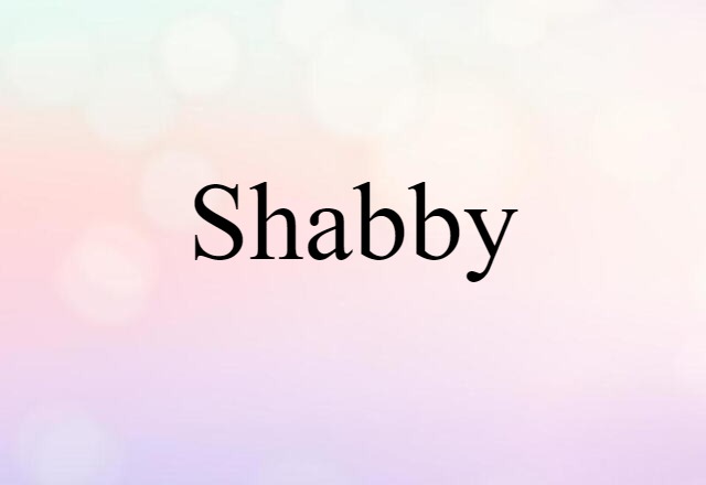 shabby