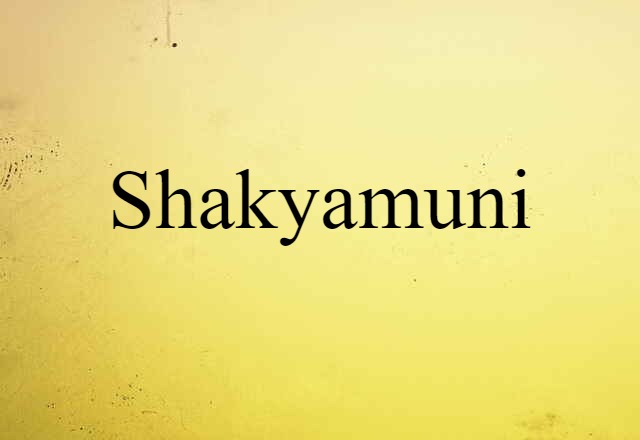 Shakyamuni