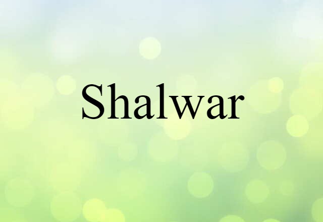 shalwar