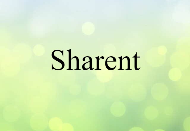 sharent