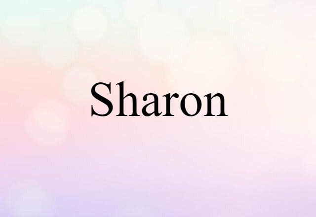 Sharon