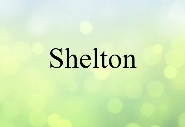 Shelton