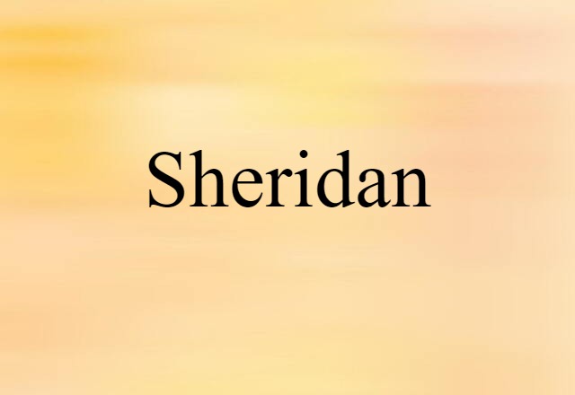 Sheridan