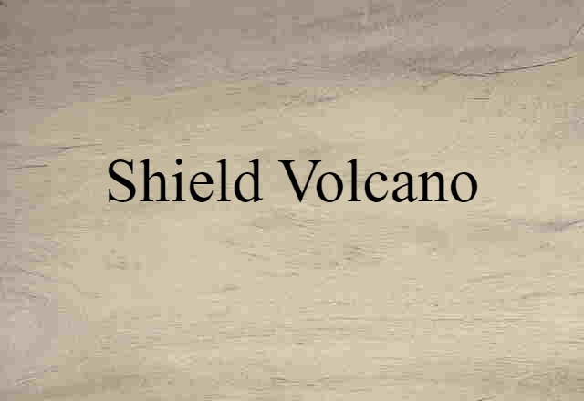 shield volcano