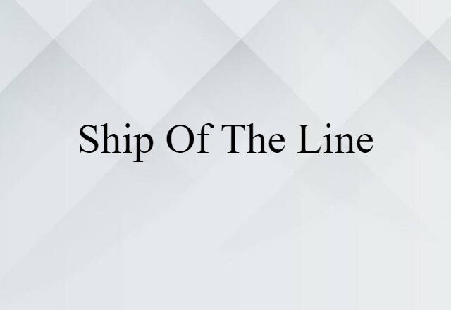 ship of the line