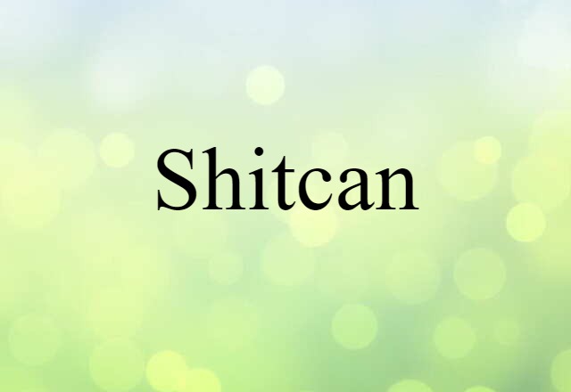 shitcan