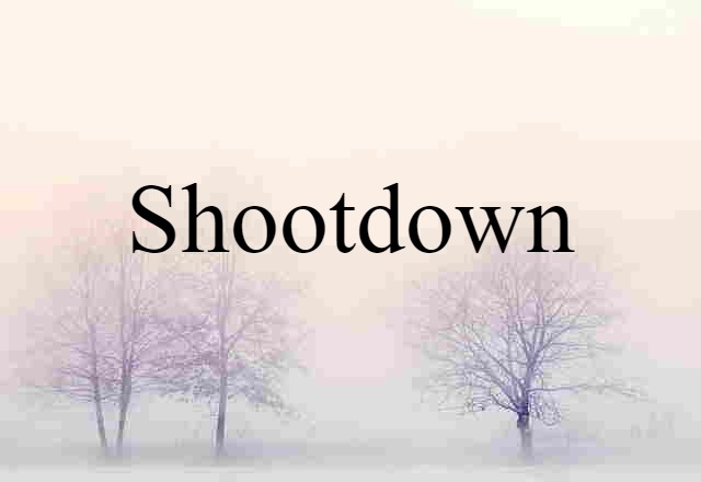 shootdown