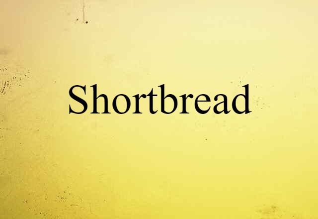 shortbread