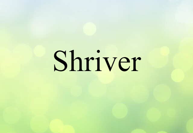 Shriver