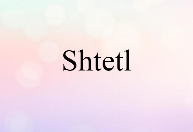 shtetl