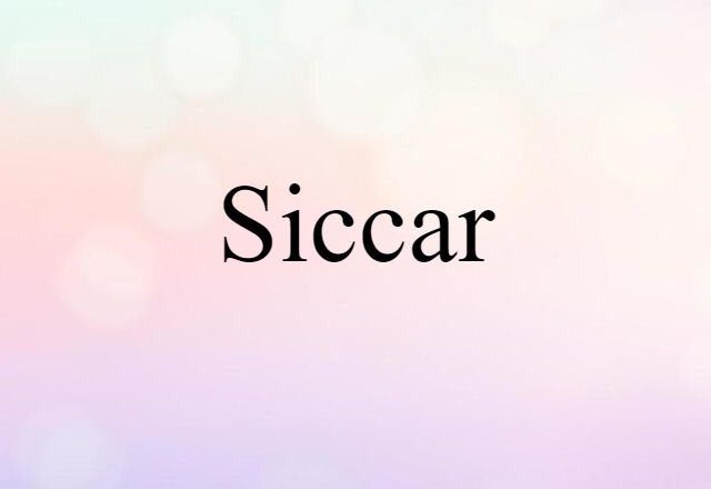 siccar