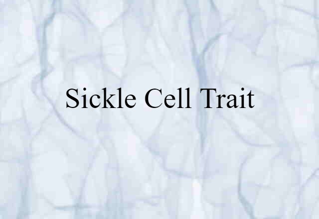 sickle cell trait