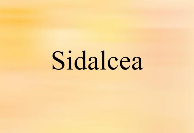 sidalcea