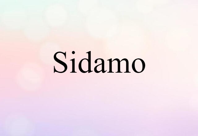 Sidamo