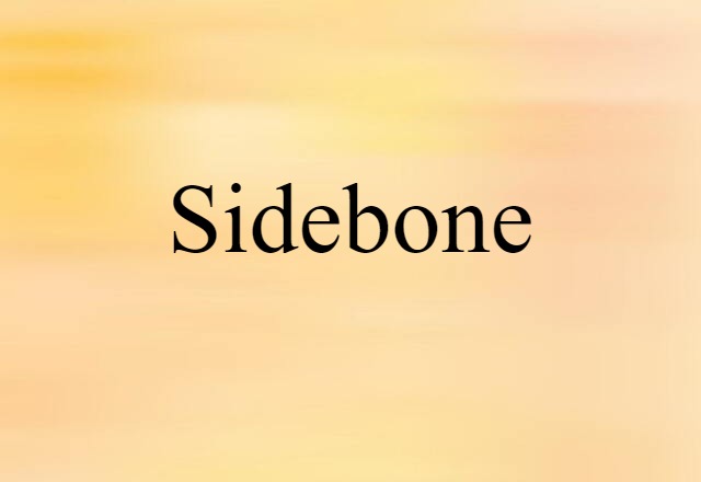 sidebone