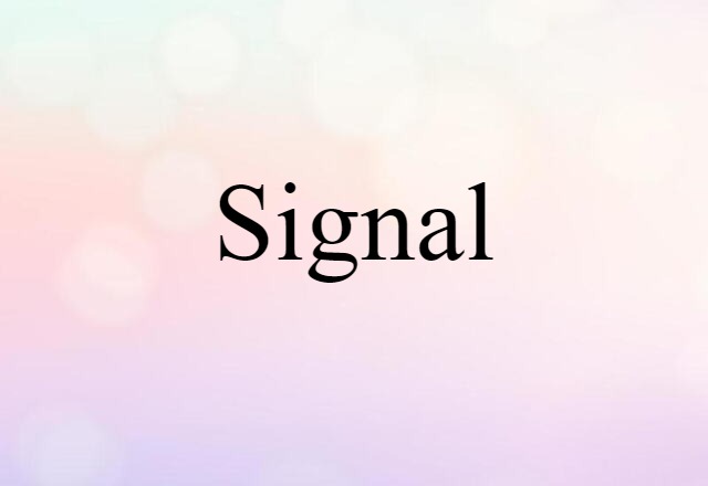 signal