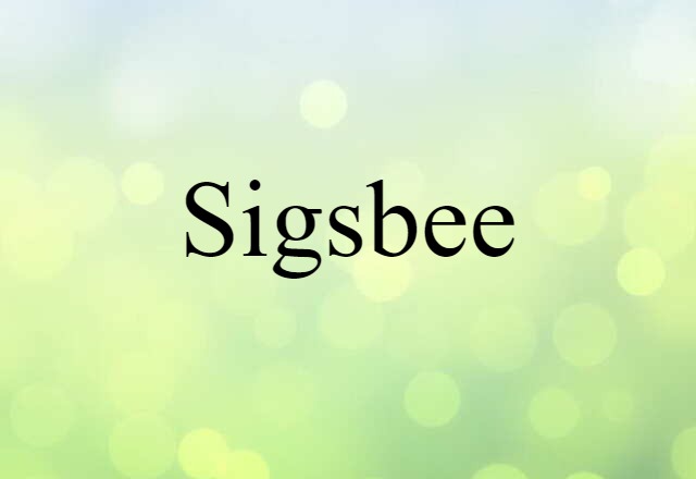 Sigsbee