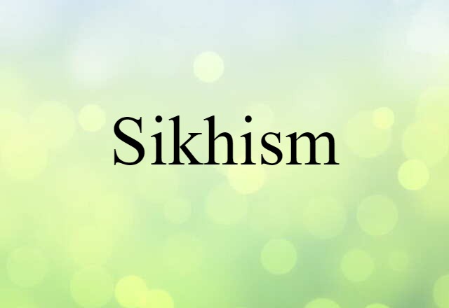 Sikhism