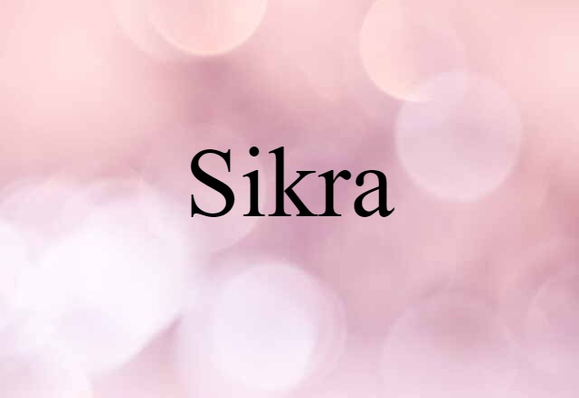 sikra