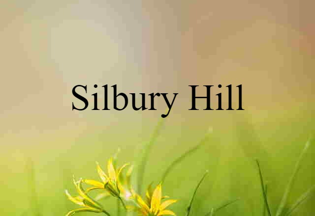 Silbury Hill (noun) Definition, Meaning & Examples