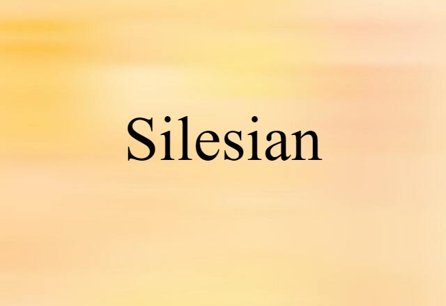 Silesian