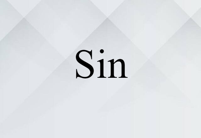 sin