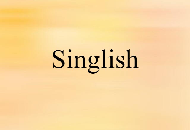 Singlish