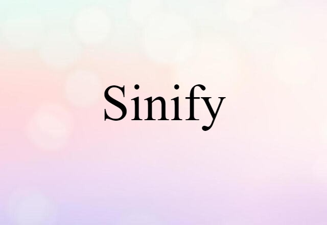 Sinify