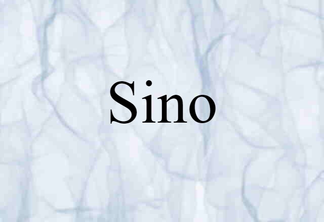 sino