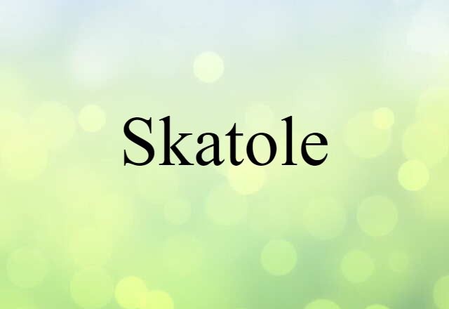 skatole