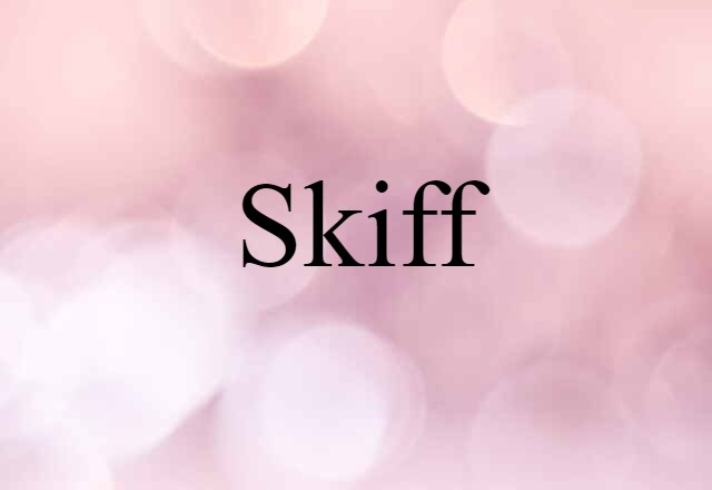 skiff