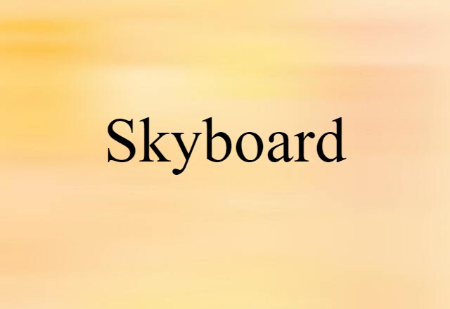 skyboard