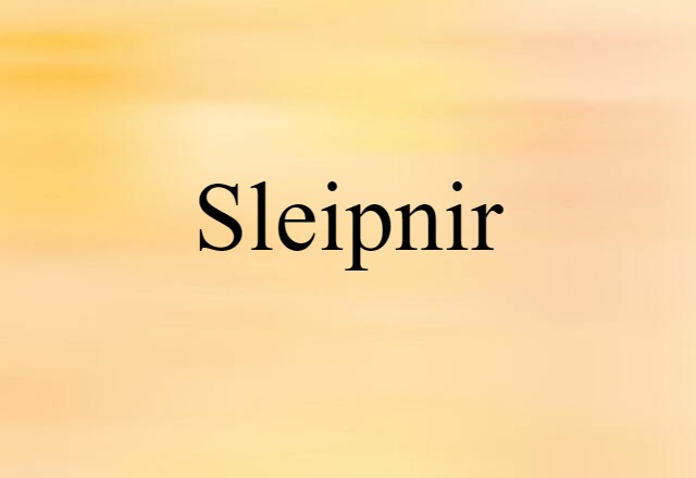 Sleipnir