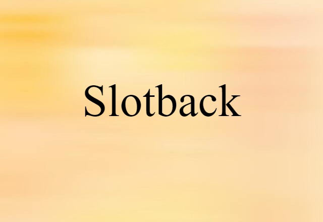 slotback