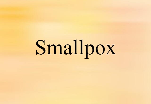 smallpox