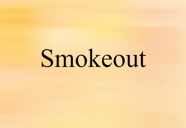 smokeout