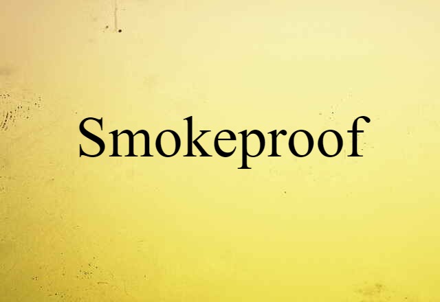 smokeproof