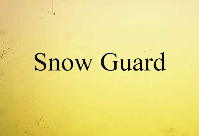 snow guard