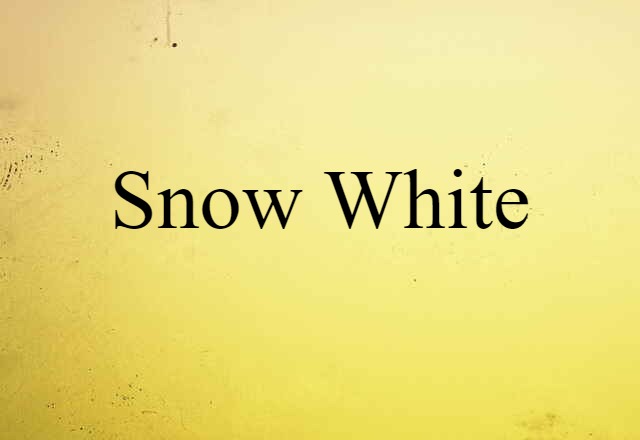 snow-white