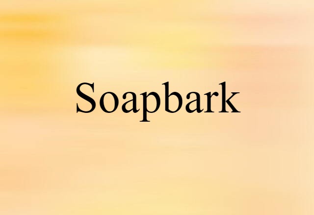 soapbark