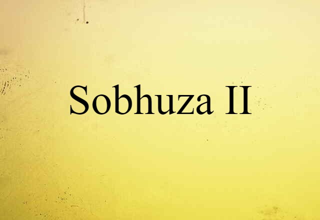 Sobhuza II