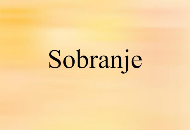 Sobranje