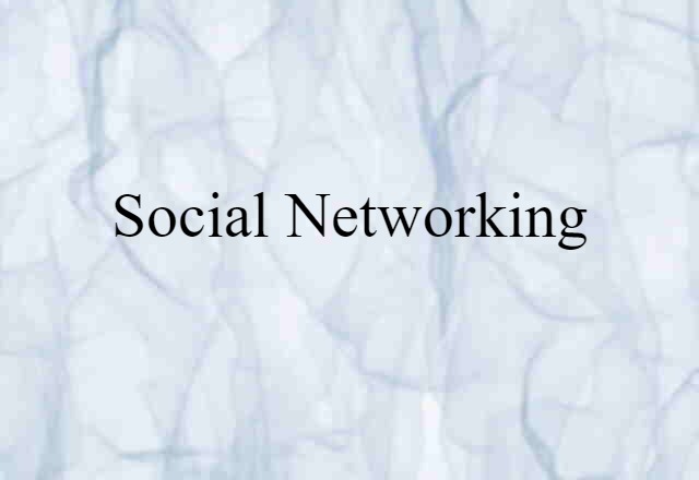 social networking