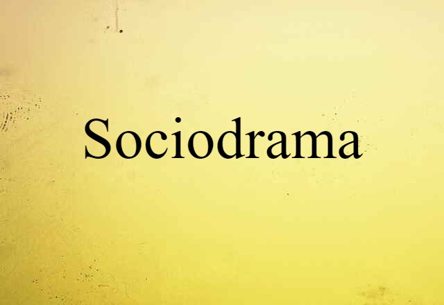 sociodrama