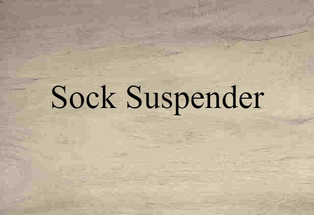 sock suspender