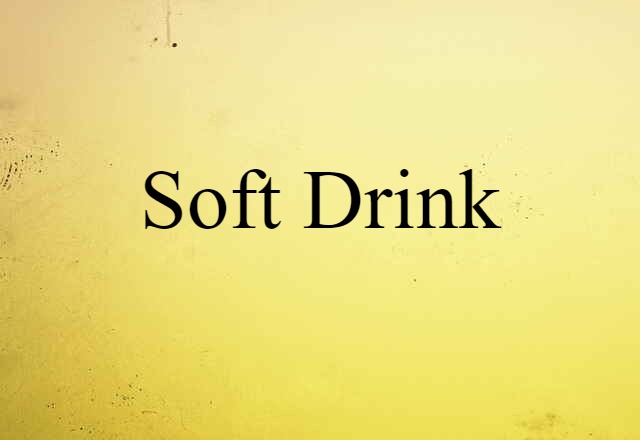 soft drink