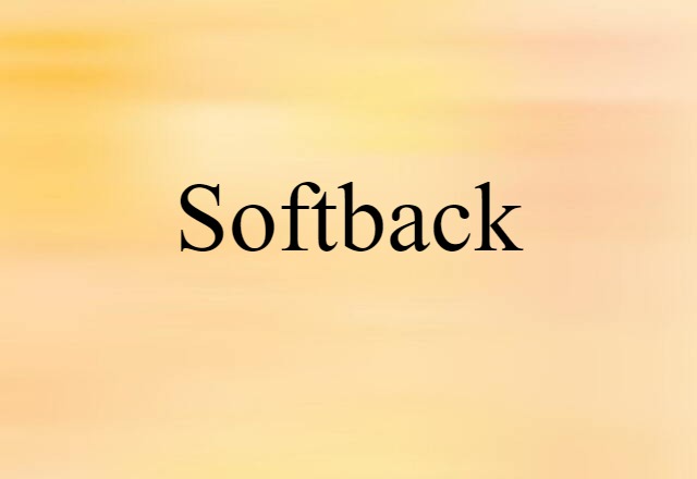 softback