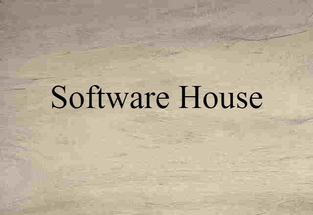 software house