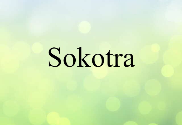 Sokotra